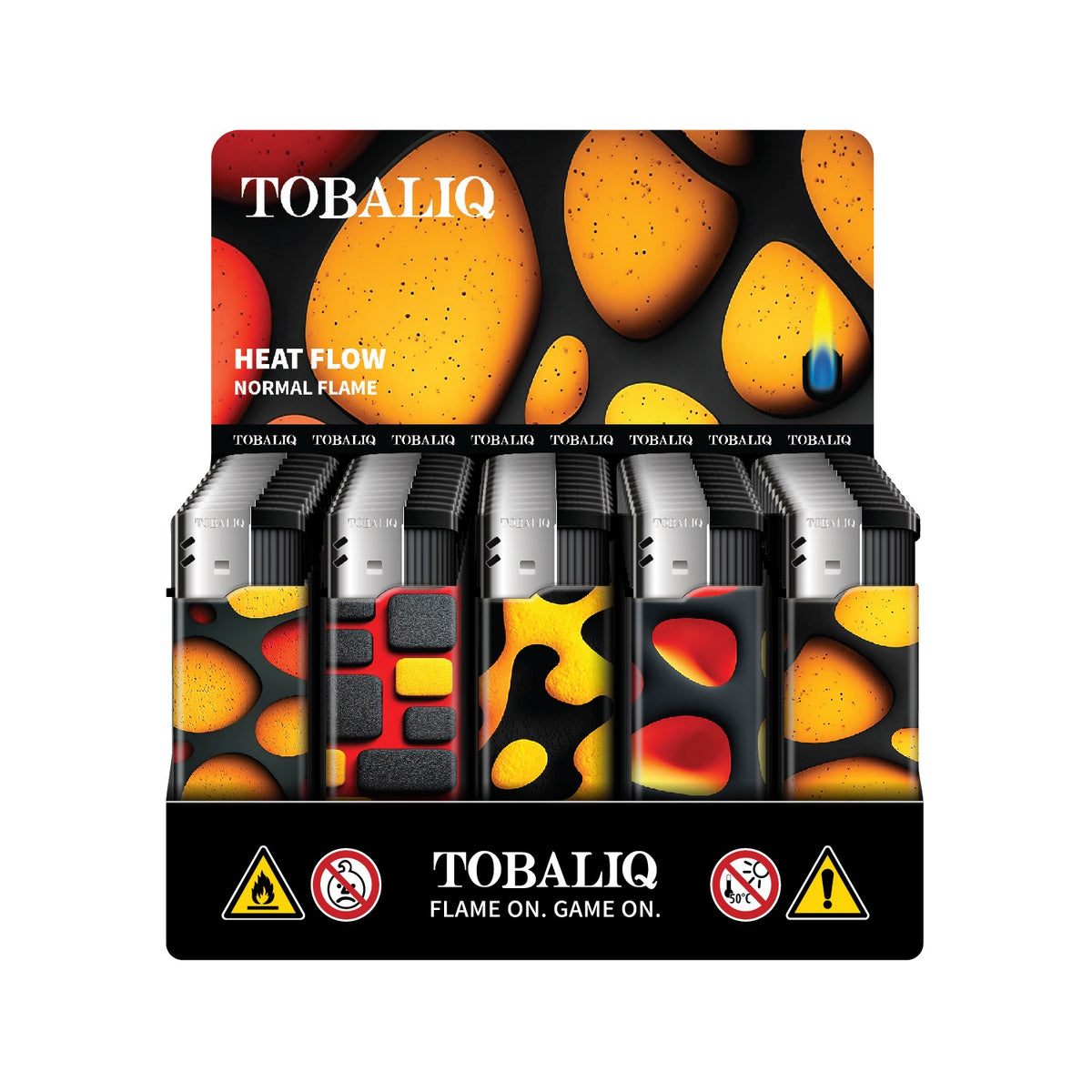TOBALIQ Feuerzeug - HEAT FLOW