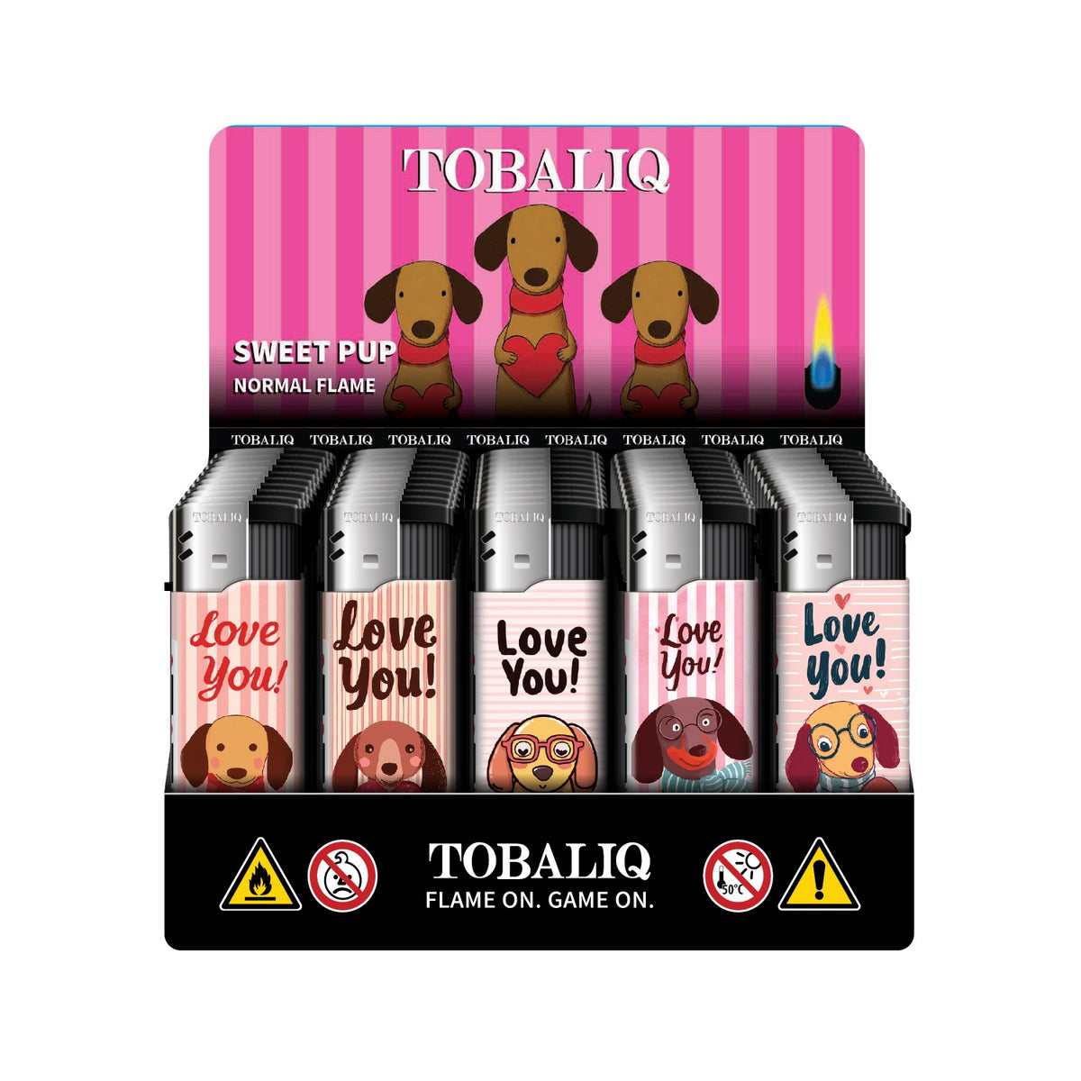 TOBALIQ Feuerzeug - SWEET PUP