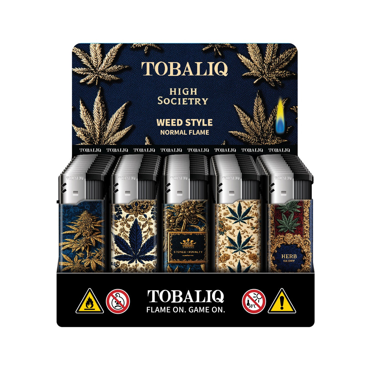 TOBALIQ Feuerzeug - WEED STYLE