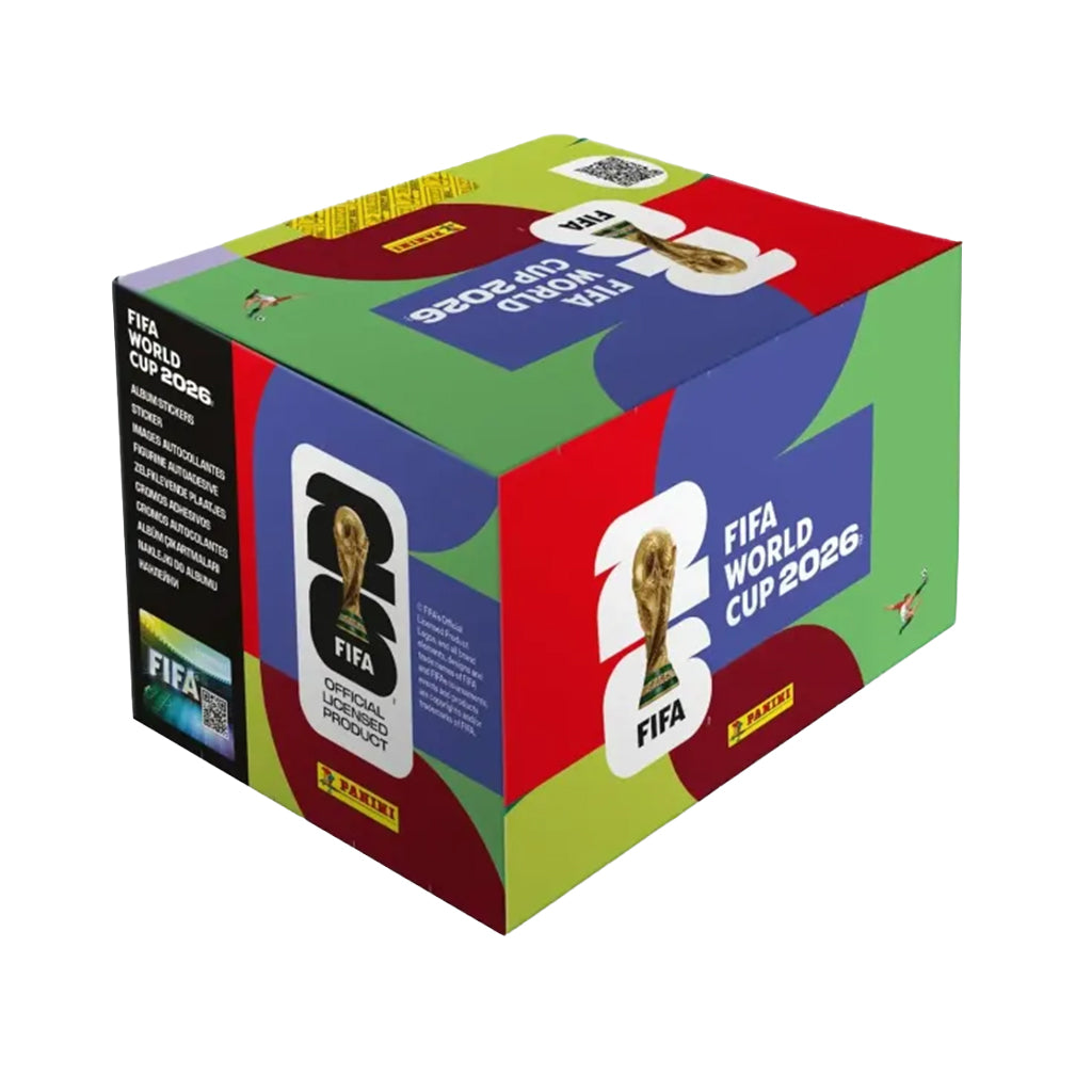 FIFA World Cup 2026 Sticker Collection Box (100er) Display