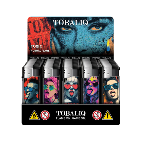 TOBALIQ Feuerzeug - TOXIC