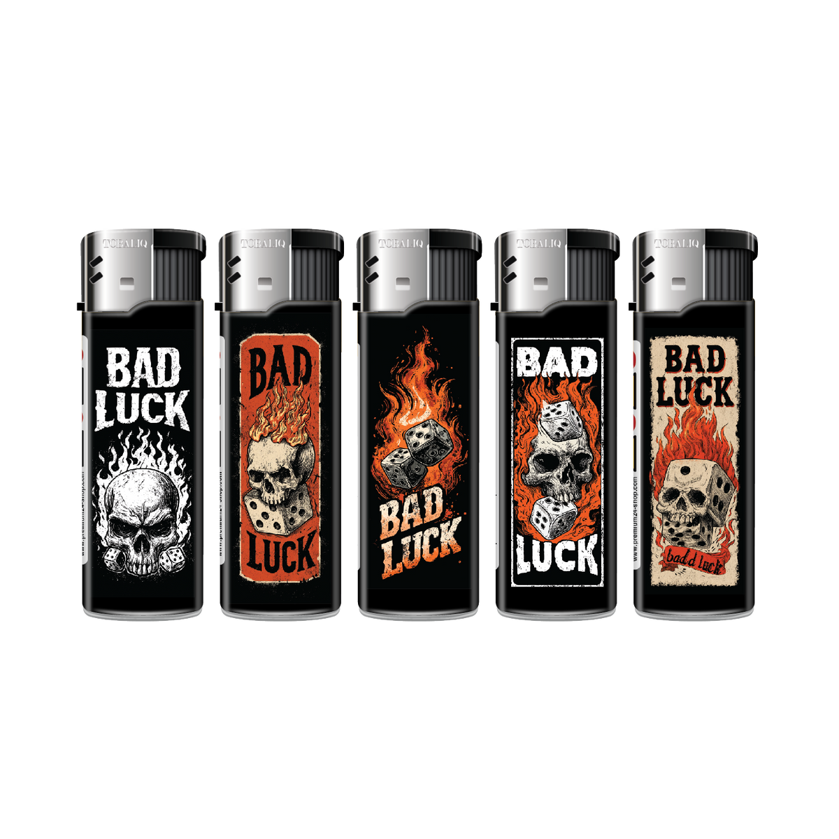 TOBALIQ Feuerzeug - BAD LUCK