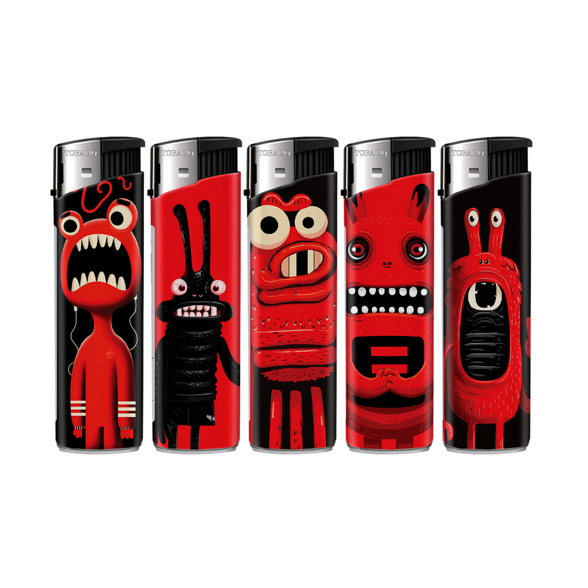 TOBALIQ Feuerzeug - RED FREAK