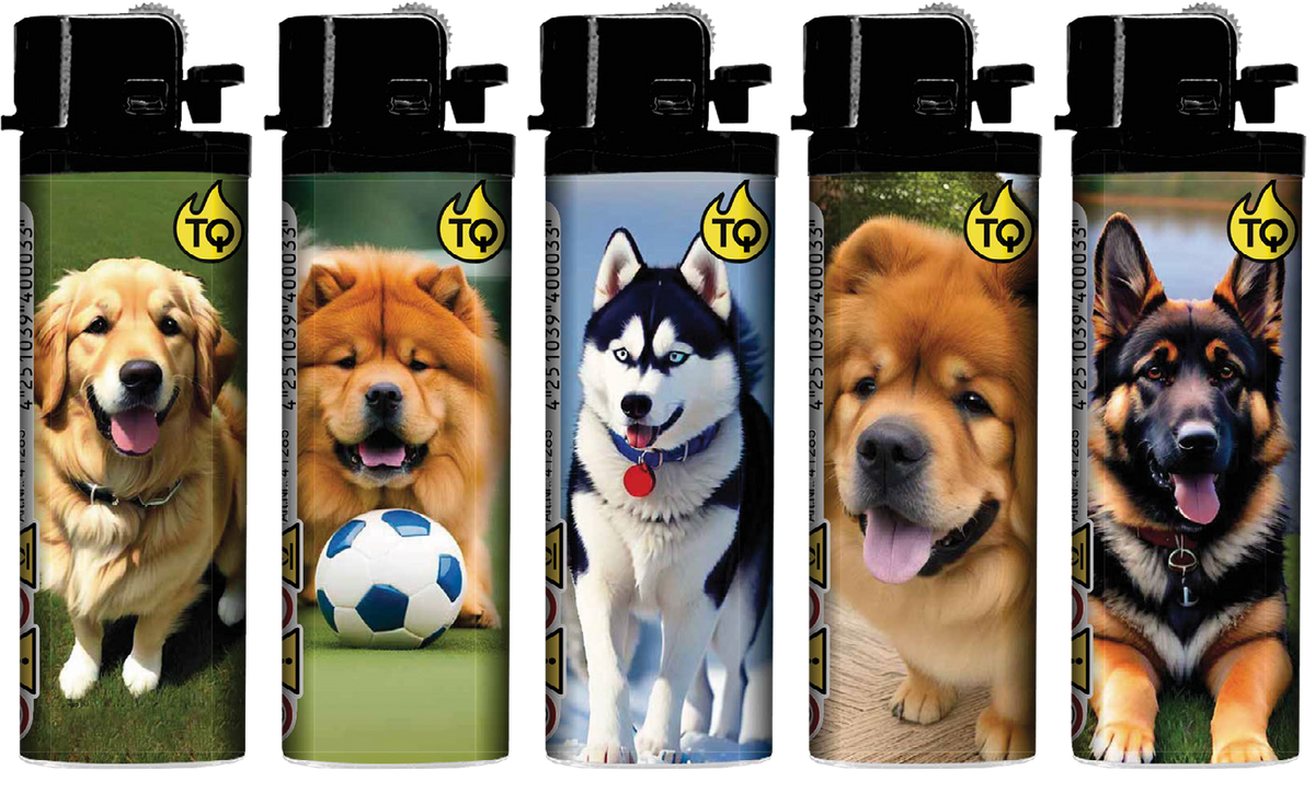 TOBALIQ Feuerzeug - FAVORITE DOGS
