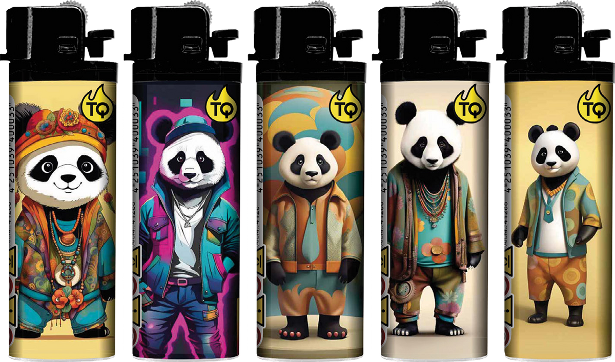 TOBALIQ Feuerzeug - COOL PANDA