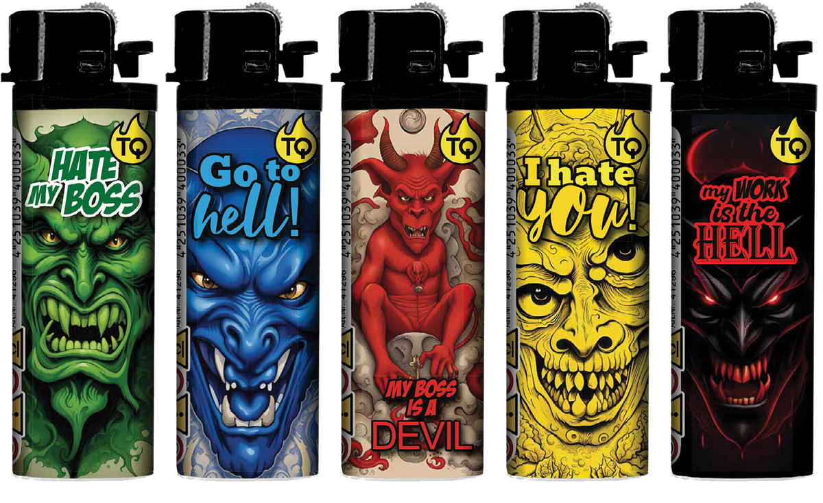 TOBALIQ Feuerzeug - DEVIL IN HELL