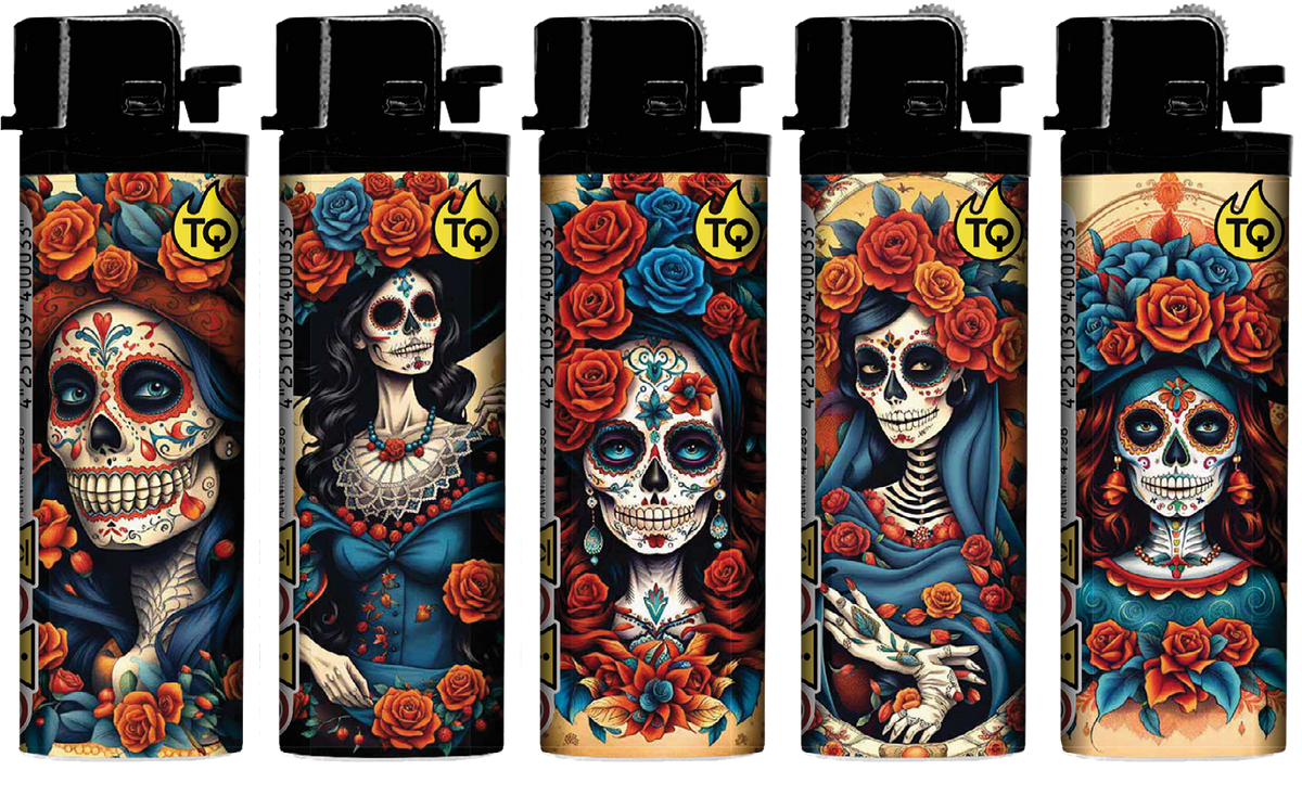 TOBALIQ Feuerzeug - LA CATRINA