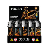 Encendedor TOBALIQ - GOLD GLASS