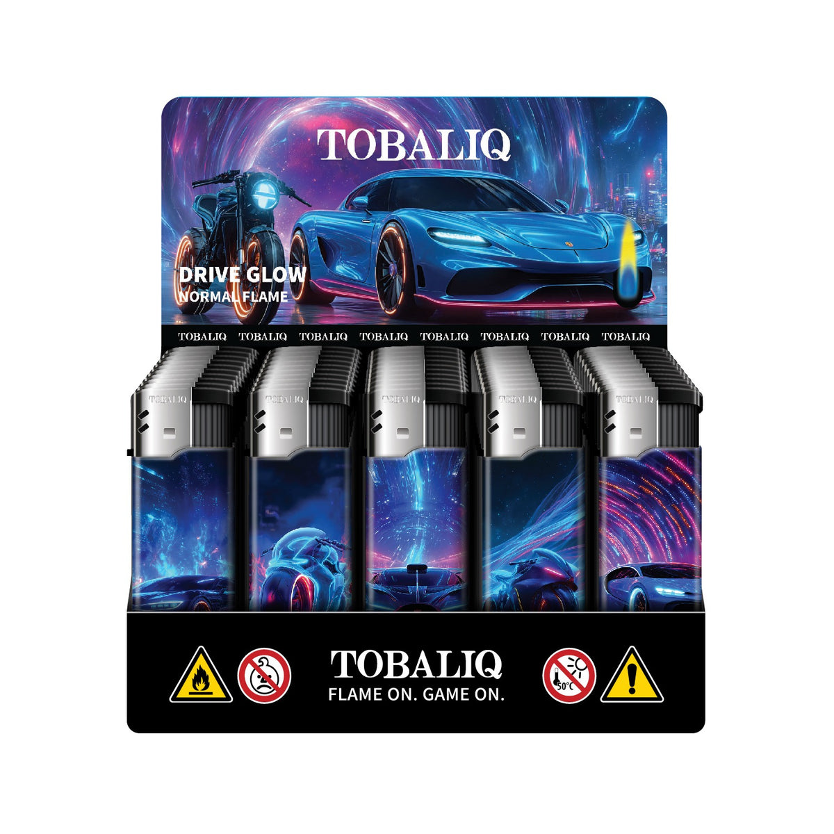 TOBALIQ Feuerzeug - DRIVE GLOW
