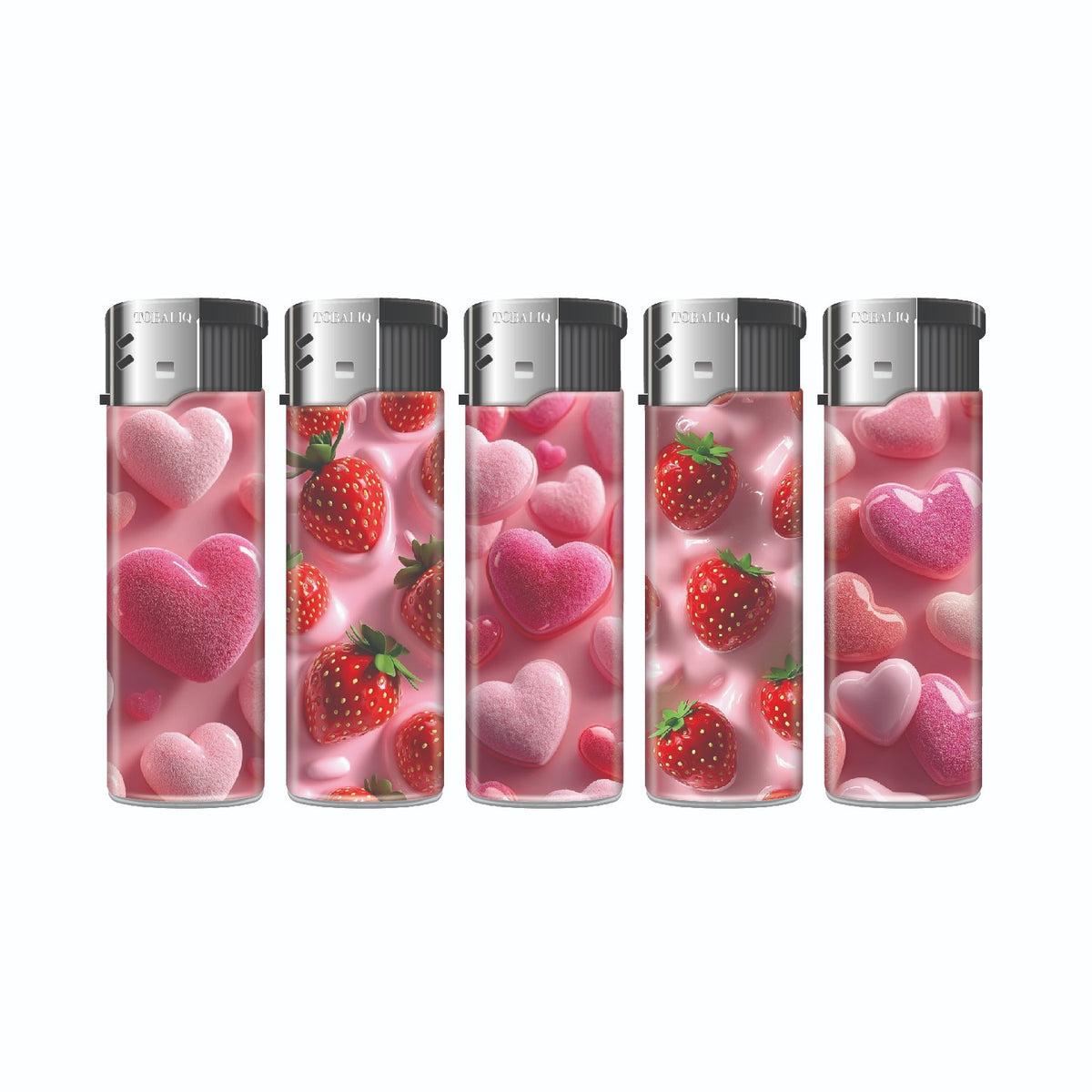 TOBALIQ Feuerzeug - STRAWBERRY HEART