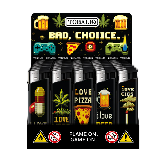 TOBALIQ Feuerzeug - BAD CHOICE