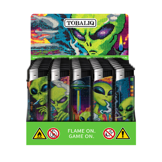 TOBALIQ Feuerzeug - PIXEL TRIP