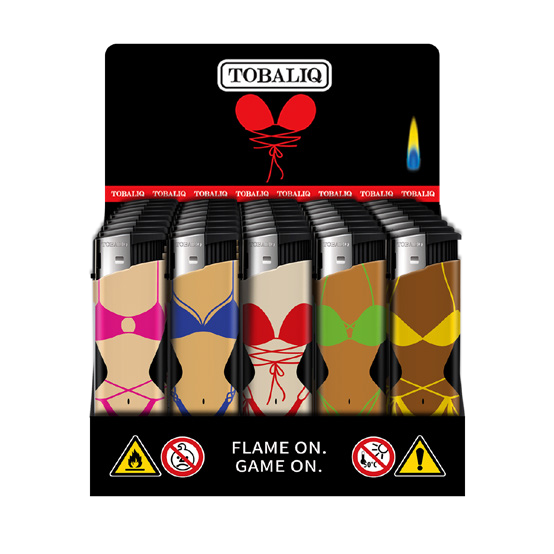 TOBALIQ Feuerzeug - BIKINI FAN
