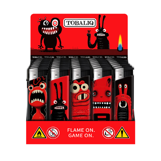 TOBALIQ Feuerzeug - RED FREAK