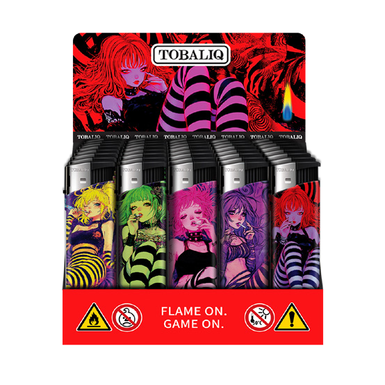 TOBALIQ Feuerzeug - STRIPED SMOKE