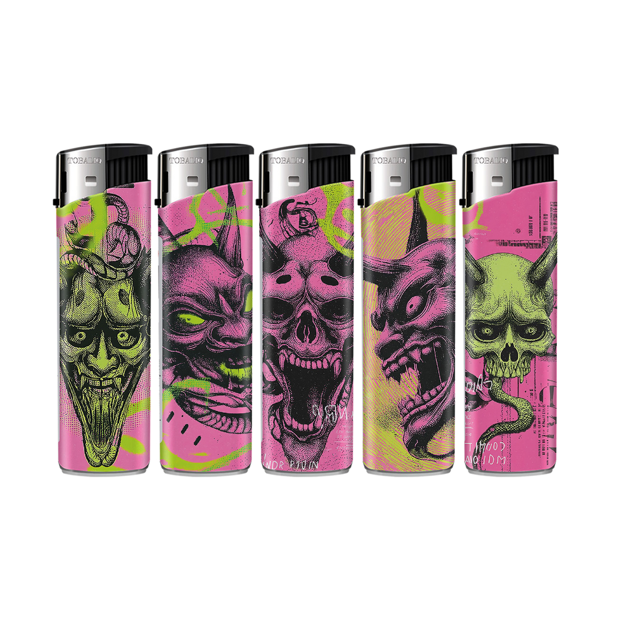 TOBALIQ Feuerzeug - NEON HELL