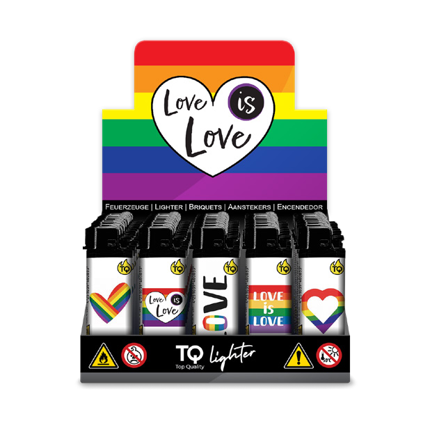 TOBALIQ Lighter - LOVE IS LOVE