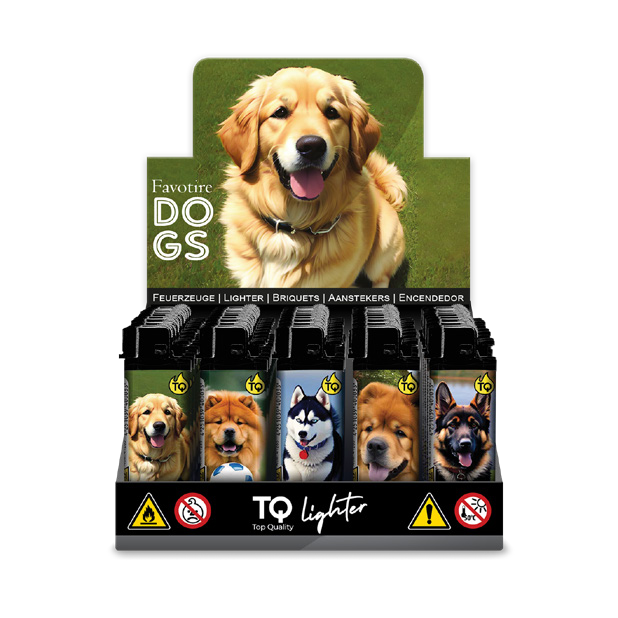 TOBALIQ Feuerzeug - FAVORITE DOGS
