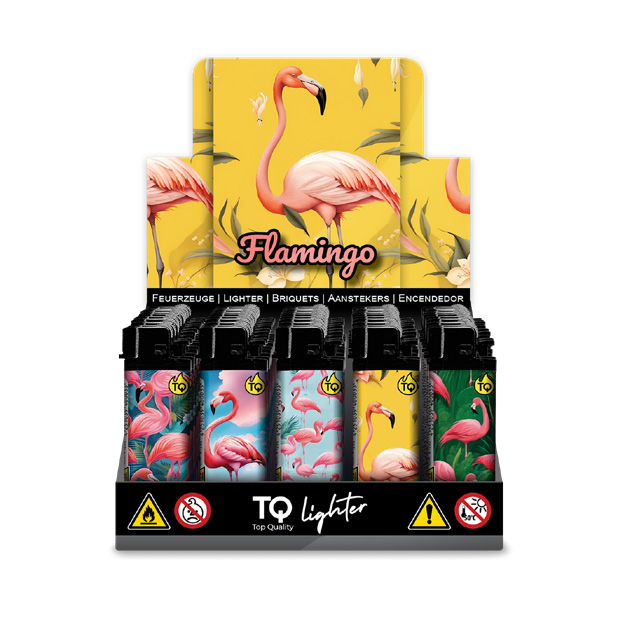 TOBALIQ Feuerzeug - FLAMINGO