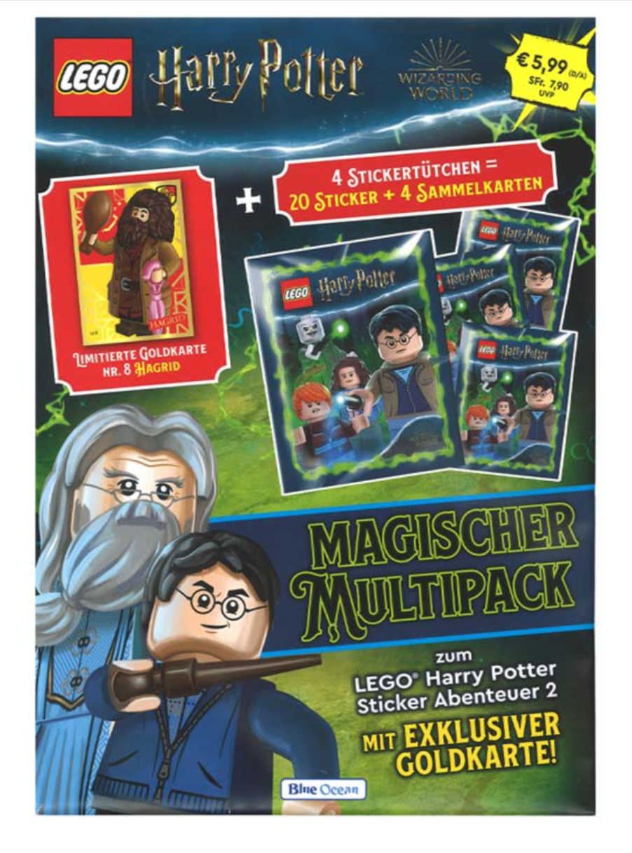 Harry Potter Sticker & TC Serie 2 – Multipack