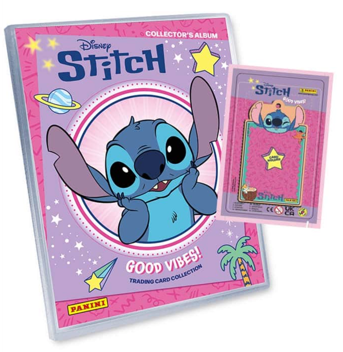Stitch TC – Good Vibes! – Starter Pack mit Gadget (3 Booster + Sammelordner)
