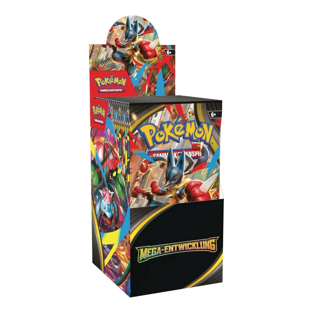 Pantalla de 18 sobres de Mega Evoluciones