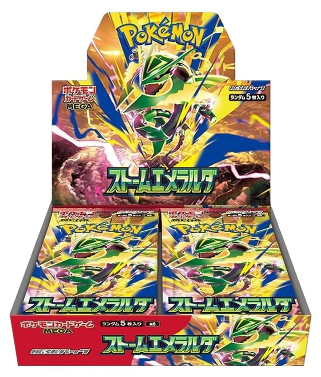 Pokemon Mega Storm Emerald (M6) – 30er Display (Japanisch)