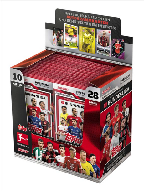 Bundesliga TC 2026/2027 Debut Edition – 28er Display (28 Booster)