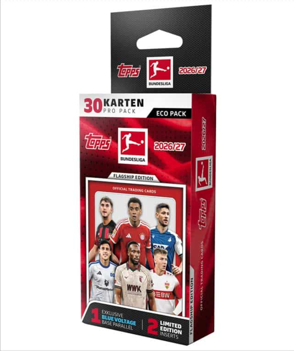 Bundesliga TC 2026/2027 Debut Edition – Eco Pack (30 Karten)
